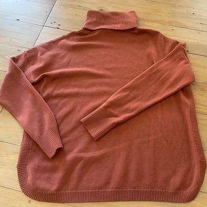 French connection cozy turtleneck sweater L